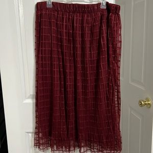 Metro Wear lace skirt